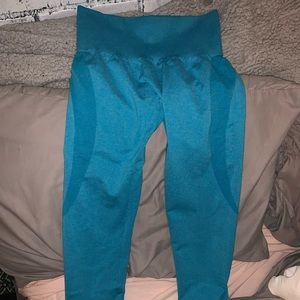 caribbean blue leggings